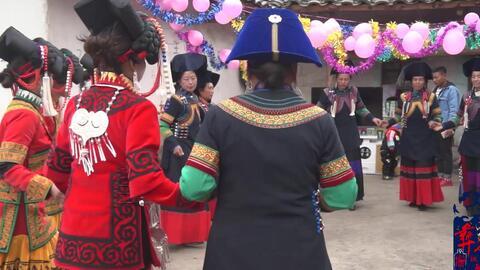 彝族达体舞全套视频,传承千年韵律，舞动民族风情