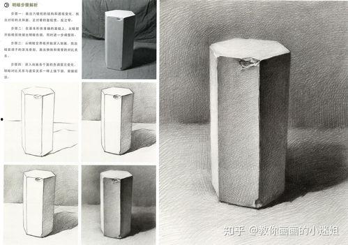 六棱柱素描视频