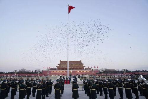 国旗护卫队升国旗视频,展现民族自豪与力量