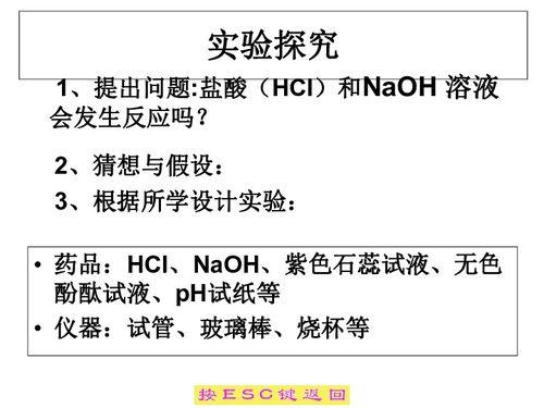 酸碱中和反应说课视频,说课视频中的化学奥秘解析