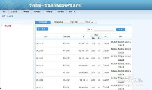 视频监控管理平台,守护安全，智慧视界下的守护者